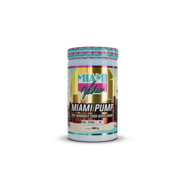 Передтренировочный комплекс MIAMI VIBES Miami Pump Pre-Workout (кола) 380 г