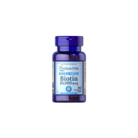 Биотин Puritan's Pride Biotin, 10000 мкг, 100 капсул