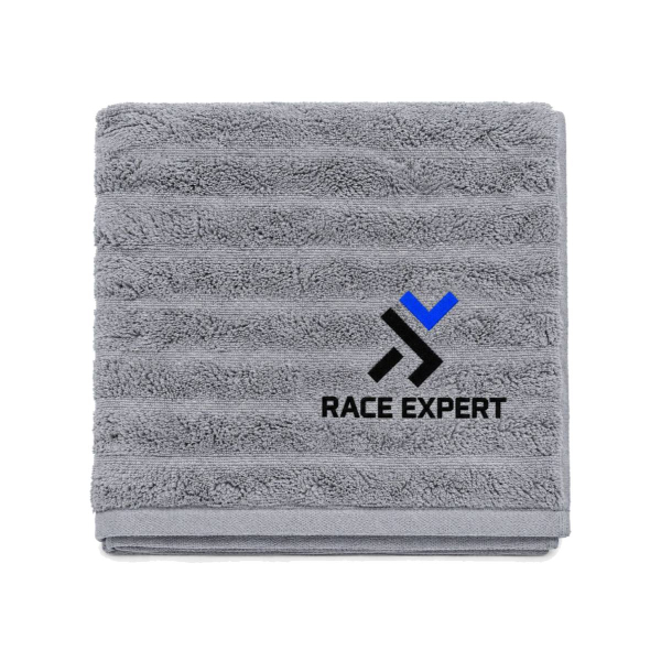 Банний рушник Race Expert Шарпей (сірий) 135 × 70 см
