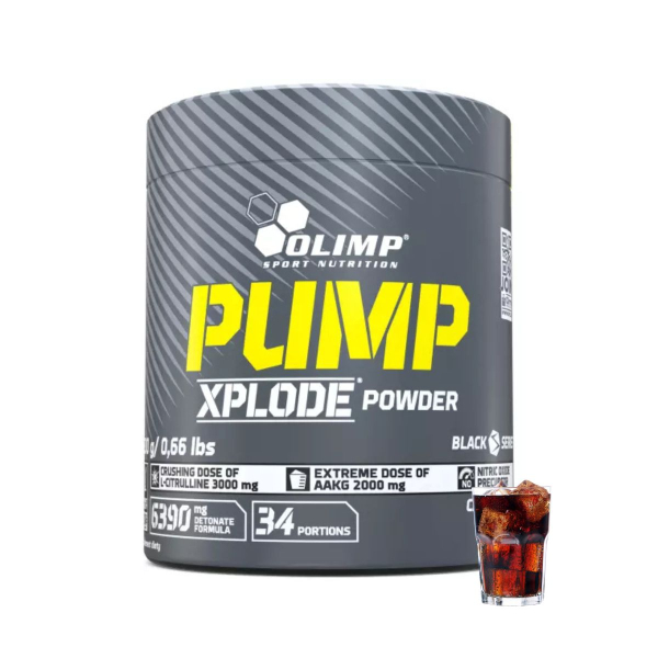 Передтренувальний комплекс Olimp Pump Xplode Powder (кола) 300 г