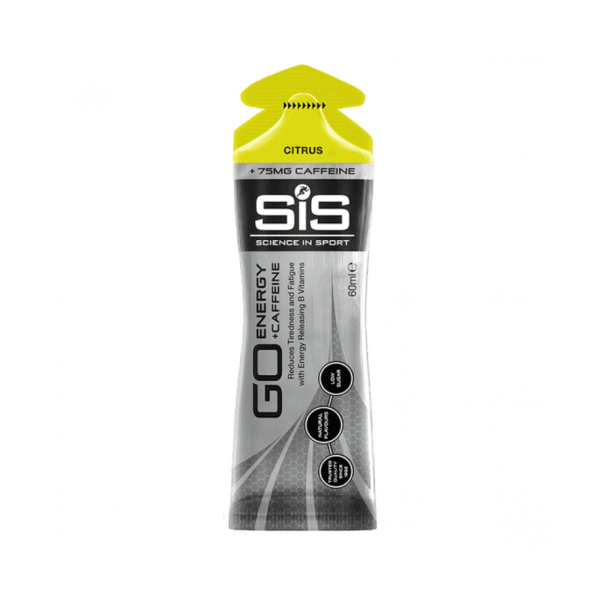 Гель вуглеводний з кофеїном SiS Go Energy + Caffeine Gel (цитрус) 60 мл 