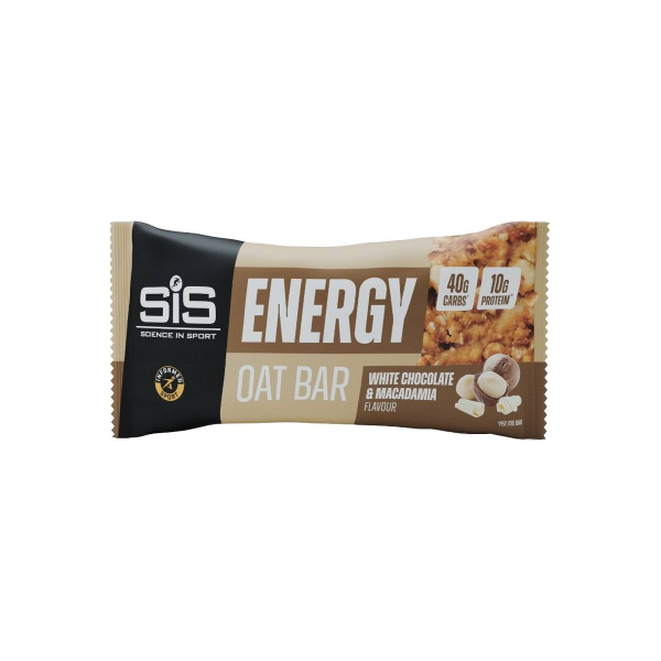 Батончик зерновий SiS Energy Oat Bar (білий шоколад - макадамія) 70 г
