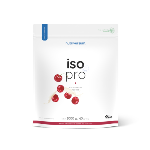 Протеин Nutriversum Iso Pro (йогурт с кислой вишней) 1000 г