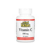 Вітамін Natural Factors Vitamin C 500 мг, 90 таблеток