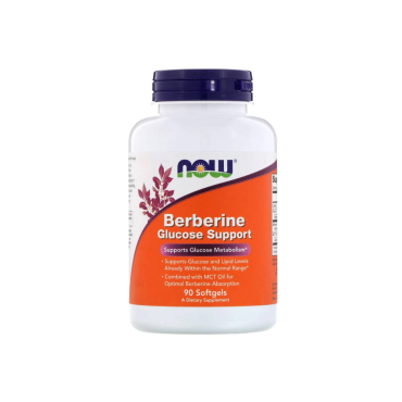 Берберин Now Foods Berberine Glucose Support, 90 софтгелів 