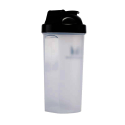 Шейкер Myprotein Plastic Shaker (прозоро - чорний) 600 мл