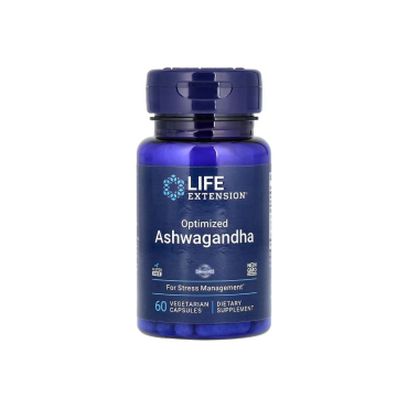 Ашваганда Life Extension Optimized Ashwagandha, 60 капсул