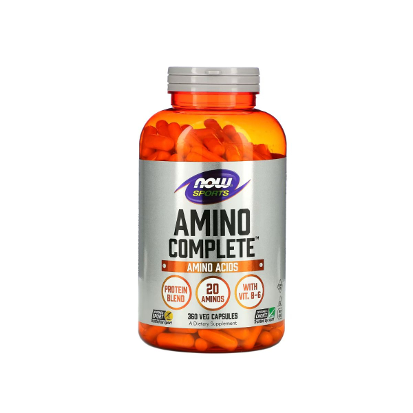 Смеси аминокислот Now Foods Amino Complete, 360 капсул