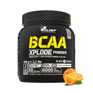 Амінокислоти Olimp BCAA Xplode (апельсин) 500 г 