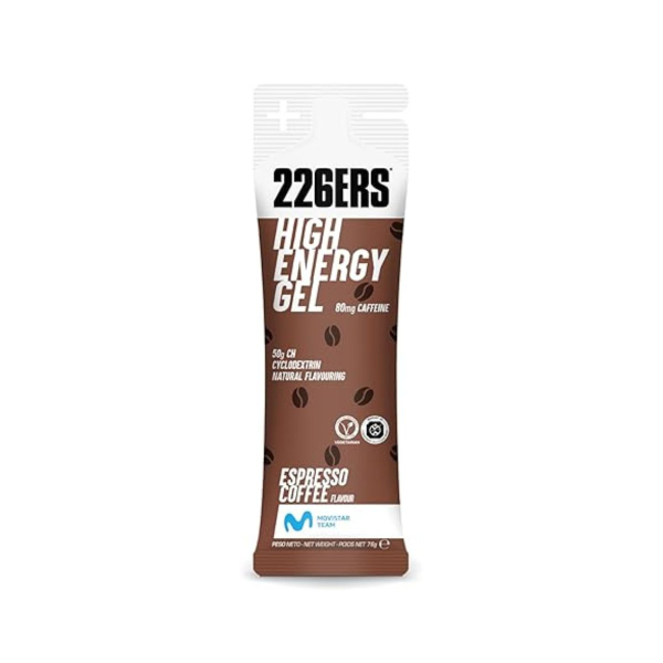 Гель енергетичний 226ERS High Energy Gel Caffeine (еспресо) 76 г