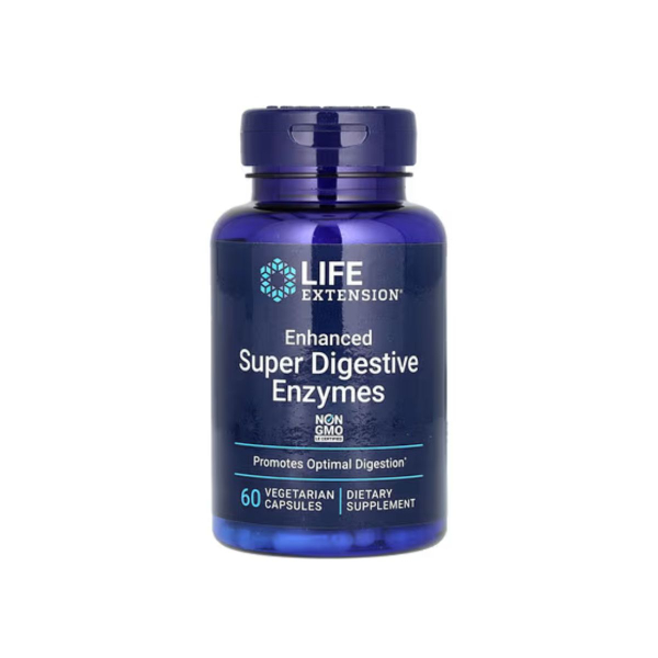 Травні ферменти Life Extension Enhanced Super Digestive Enzymes, 60 капсул