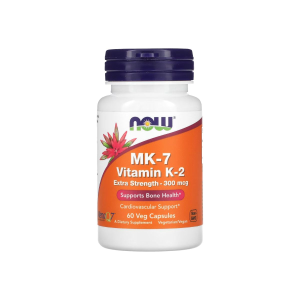 Вітамін Now Foods Vitamin K2 (MK-7), 300 мкг, 60 капсул