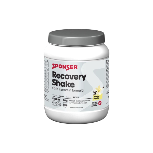 Відновлювальний напій Sponser Recovery Shake (ваніль) 900 г
