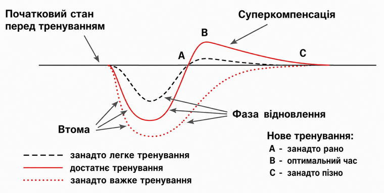 Суперкомпенсація: як використовувати для підвищення результатів?
