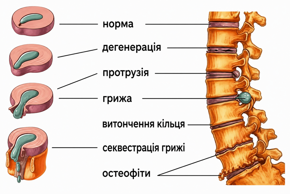 Чи можна бігати при міжхребцевій грижі